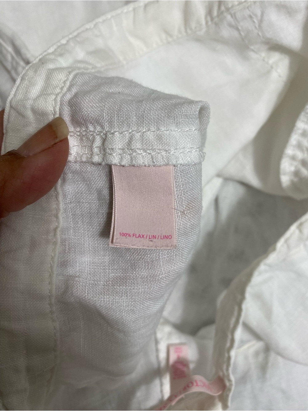 Victoria’s Secret white beach pants size 4 - Picture 5 of 5